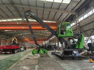 Grúa de Acero Estacionaria con Certificación CE, Brazo de 10 m de Longitud para el Manejo de Chatarra - Product Image 4