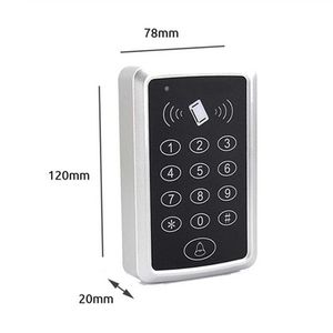 Standalone kỹ thuật số 125Khz RFID Bàn phím backlit cảm ứng kiểm soát truy cập đầu đọc thẻ Wiegand giao thức Linux OS Proximity Hỗ trợ thẻ - Product Image 4