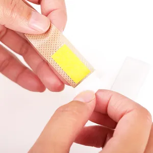 Venta al por mayor tirita de primeros auxilios vendaje adhesivo médico impermeable yesos adhesivos