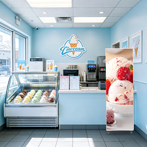 กล่องไฟ LED พับได้บางเฉียบสำหรับใช้งานภายในอาคาร  ระยะพิกเซล 1.538 มม. ความสว่าง 500cd สำหรับการโฆษณาเชิงพาณิชย์ จอแสดงผลรุ่นใหม่ - Product Image 1