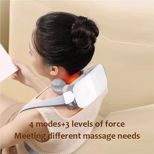 4 modos baratos + 3 niveles de fuerza que satisfacen diferentes necesidades de masaje Masaje de hombros y cuello - Product Image 3