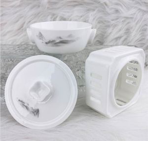 Assiette de table en céramique au design moderne avec service à café, vaisselle pour événements, décoration de mariage, assiette de présentation, service de table en porcelaine - Product Image 1