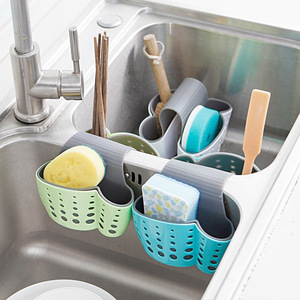 <span class=keywords><strong>Escurridor</strong></span> de Plástico Estilo Japonés <span class=keywords><strong>para</strong></span> Fregadero de Cocina, Organizador de Esponjas y Estropajos, Tipo Sillín, de Una o Dos Caras - Product Image 2