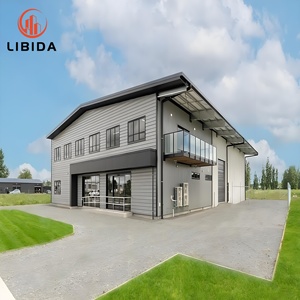 中国定制预制钢结构仓库建筑，提供现代设计制造和设计服务 - Product Image 5