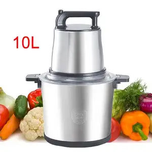 commercial 3 L vegetable chopper small fufu, mincer yam pounding machine grander electric meat grinder/