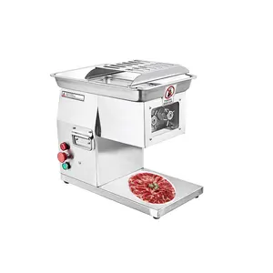 Automatic industrial fronze flake pork mutton meat slicing machine cutting slicing machine
