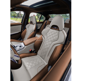 Fundas de Asiento de Cuero <span class=keywords><strong>M5</strong></span> Personalizadas para <span class=keywords><strong>BMW</strong></span> F10M5 F10 F11 F18, Compatibles con los Modelos 520 525 528 530 535 - Product Image 5