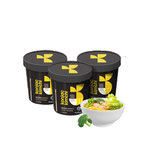 Nouilles instantanées à faible teneur en glucides, prêtes à manger, sans gluten, végétaliennes, non OGM, casher, emballées dans un sac, température ambiante - Product Image 2