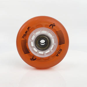 عجلات سكوتر للتزلج بعجلات مقاس 80 مم من البولي يوريثان مقاومة للتآكل وغير قابلة للانزلاق، عجلات خلفية بديلة لسكوتر ثلاثي العجلات مقاس 80 مم - Product Image 2