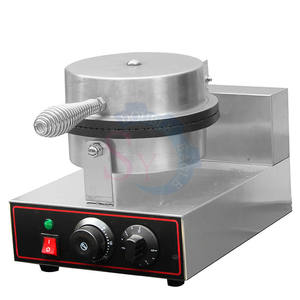 Prix de gros Machine à cornet de crème glacée électrique bon marché Crêpe Donut Gâteau Gaufrier Ménage <span class=keywords><strong>Petite</strong></span> aide de cuisine commerciale - Product Image 2