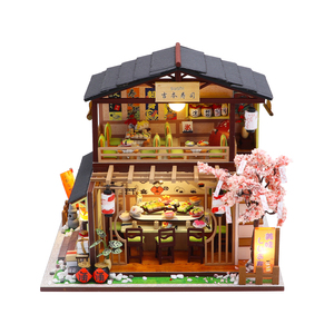 DIY Personal Personalizar Pequeño Colorido Rompecabezas Miniatura Nuevo Diseño Niños Juego <span class=keywords><strong>de</strong></span> imaginación Estilo japonés Casas <span class=keywords><strong>de</strong></span> muñecas - Product Image 1