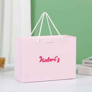 Bolsas de Papel para Compras Reutilizables y Ecológicas, Personalizadas con Impresión Tipográfica en Color y Tamaño, para Regalos y Ropa - Product Image 5
