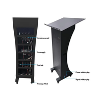 Pupitre intelligent avec écran LED intégré P1.86, Full HD, tactile en option, pour salle de conférence, église