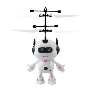 Hot Selling Kids Humanoid Watch Remote Control Intelligent Rc Smart Flying Robot Toy For Sale