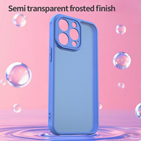 Coque de téléphone antichoc rigide résistante aux chutes, protection de l'appareil photo anti-rayures, compatible avec iPhone 17/16/15