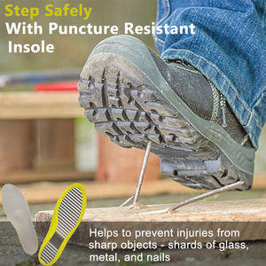 Ergonomic vòm Hỗ trợ đế thép tấm chống đâm thủng đế cho thường xuyên giày làm việc khởi động an toàn giày dép - Product Image 4