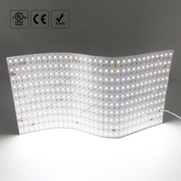 Panneau LED flexible dimmable 24V 15W 5000K blanc froid 1 LED 1 découpe 19,69x9,84 pouces pour rétroéclairage de pierre de marbre Onyx