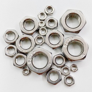 304 Stainless Steel Hex Nuts M2 M30 DIN934 Metric Grade A Right Hand Thread - Product Image 5