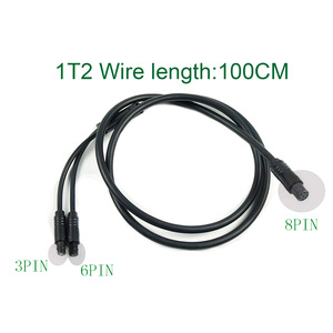 <span class=keywords><strong>TongSheng</strong></span> — Kit de motorisation de vélo électrique, avec écran LCD, écran XH18, 1 to, 2 câbles, accélérateur de pouce, pour Kit moteur à entraînement central dans le pédalier, tsdz2 - Product Image 3