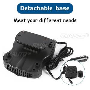 <b>Portable</b> Auto Car <b>Heater</b> 12V 150W <b>Electric</b> <b>Heater</b> Heating Fan Windshield 360 Degree Dryer Windshield Defogging Fan for RV - Product Image 6