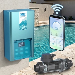 Chlorinateur de <span class=keywords><strong>sel</strong></span> intelligent WiFi 2-en-1 avec <span class=keywords><strong>dosage</strong></span> automatique, étanche IPX7 et auto-nettoyant pour <span class=keywords><strong>piscine</strong></span> - Product Image 1
