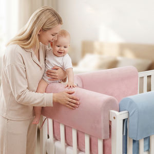 Barrières de sécurité pour lits bébé et lits superposés, en mousse haute densité, amovibles - Product Image 2