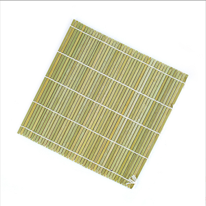 Estera de caña rodante de <span class=keywords><strong>sushi</strong></span> de bambú blanco verde - Product Image 4