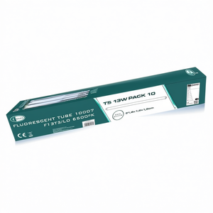 Tubo Fluorescente T5 de 13W, 6500K, 51.6cm, Paquete de 10, Ahorro de Energía - Product Image 1