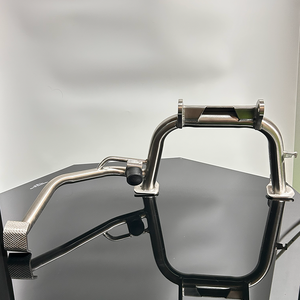 Ensemble de pieds de stationnement robustes en acier inoxydable OEM ODM personnalisés pour scooter, comprenant un support central et des béquilles latérales, pour Vespa Sprint LX GTS - Product Image 3