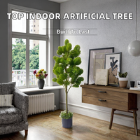 Meilleure Vente : Arbre Décoratif Artificiel d'Intérieur de 90 cm, Haute Qualité, Durable, Écologique, Feuilles en PE, Idéal Anniversaire
