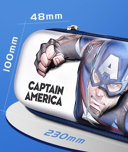 Sac stylo dessin animé haut niveau d'apparence grande capacité étudiant double couche sac de papeterie Spider-Man garçons <span class=keywords><strong>trousse</strong></span> à crayons - Product Image 4