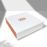 Échantillon gratuit, boîte cadeau magnétique pliable de luxe personnalisée, emballage en carton rigide