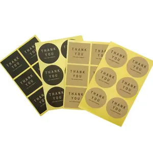 Wholesale Customized Labels Stickers With Your Own Logo round labels Tailor-Made QR Code Self Adhesive Sticker Roll Vinyl Labels