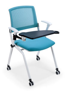 كرسي تدريب قابل للطي شبكي لغرفة المؤتمرات من المصنع مع طاولة دراسة طاولة وكرسي لكرسي المكتب - Product Image 3