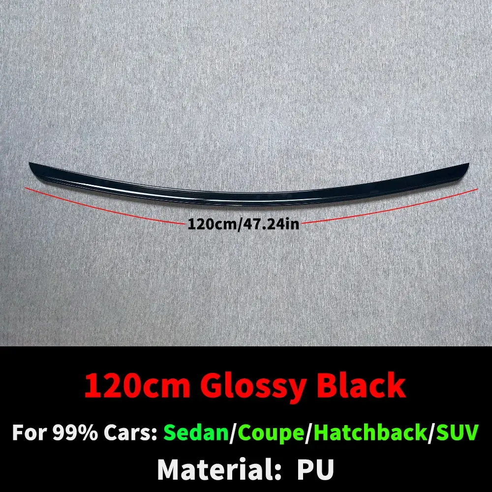 120cm Negro Brillante