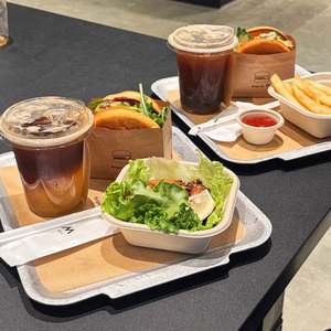 Emballage pour hamburgers et pizzas écologiques résistant à la graisse avec logo personnalisé imprimé Sac en papier kraft pour hamburgers - Product Image 5