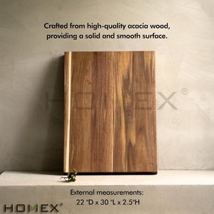 Planche <span class=keywords><strong>à</strong></span> nouilles en bois d'acacia Couverture de <span class=keywords><strong>poêle</strong></span> sur le dessus de la cuisinière Planche <span class=keywords><strong>à</strong></span> découper plus grande - Product Image 2