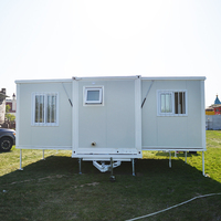 Maisons conteneurs extensibles de 20 pieds, norme australienne, cadres de serres mobiles en Chine