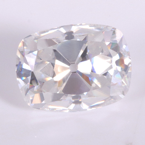 <span class=keywords><strong>Pierre</strong></span> de Moissanite Blanche Certifiée GRA, Taille Coussin 'Old Mine' (<span class=keywords><strong>Ancienne</strong></span> Mine), 1ct 2ct 3ct, Moissanite de qualité diamant - Product Image 1