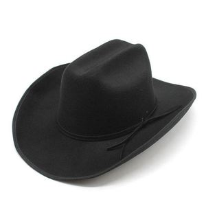 Cheap <b>Fedora</b> Hats Wholesale Wool Felt Polyester Cotton Mexican Cowboy Hat Men - Product Image 4