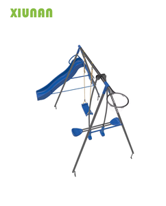 XNS014 Diseño moderno Juego de columpios para niños al aire libre Patio Columpios para bebés Soporte <span class=keywords><strong>Columpio</strong></span> de metal de plástico para niños <span class=keywords><strong>Parque</strong></span> infantil o <span class=keywords><strong>parque</strong></span> - Product Image 6