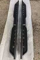 Barres de protection latérales en acier de style GR 4x4 tout-terrain, marchepieds, marches latérales compatibles avec Hilux Revo Vigo Rocco Pickup Truck, accessoires extérieurs