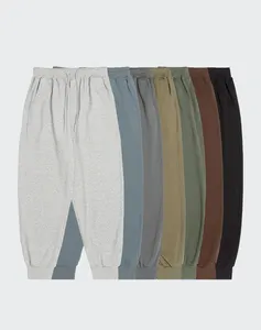 Pantalones de chándal personalizados para hombre, ropa de chándal de buena calidad, con bordado, 100% de algodón, venta al por mayor