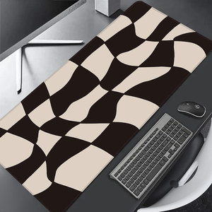 2026 LW <strong>Pink</strong> Marble Mouse Pad with Stitched Edge Premium-Textured Mouse Mat Waterproof Non-Slip Rubber Base <strong>Mousepad</strong> - Product Image 5