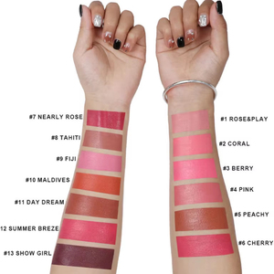 MLM High Quality Vegan Cream <b>Blush</b> Palette, Long Lasting High Pigment Pressed Powder Natural Cheek Makeup Cream <b>blush</b> palette - Product Image 2