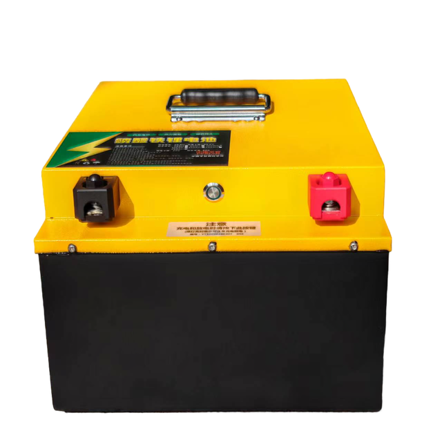 Deep Cycle Battery 24V 75Ah Built-in BMS Deep Cycle Battery for Pallet Truck & AGV with ISO Certified