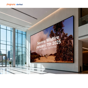 Gabinete de aluminio fundido a presión ultra delgado GOB P1.56 P1.95 P2.5 Pantalla LED para interiores Cine Paneles de pared de video Pantalla LED - Product Image 1