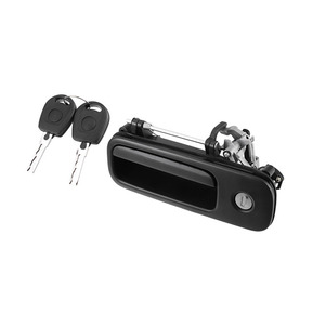 Manija de puerta trasera con llave de bloqueo 1J6827565B para VW Golf MK4 - Product Image 1