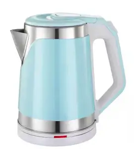 electric kettle supplier wholesale PP stainless steel colorful electric water tea boiler