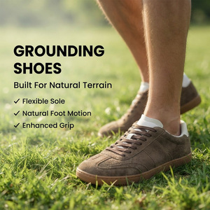 <span class=keywords><strong>Scarpe</strong></span> Grounding Personalizzabili con Logo, Punta Larga, Flessibili, Modificabili in Colore e Materiale, per Messa a Terra e Camminata a Piedi Nudi - Product Image 1